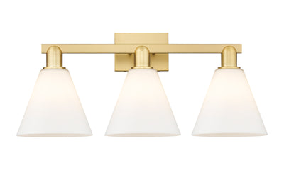 Arcadia Bath Vanity Light Cast Brass