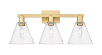 Arcadia Bath Vanity Light Cast Brass