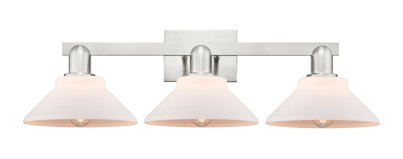 Arcadia Bath Vanity Light Cast Brass Steel