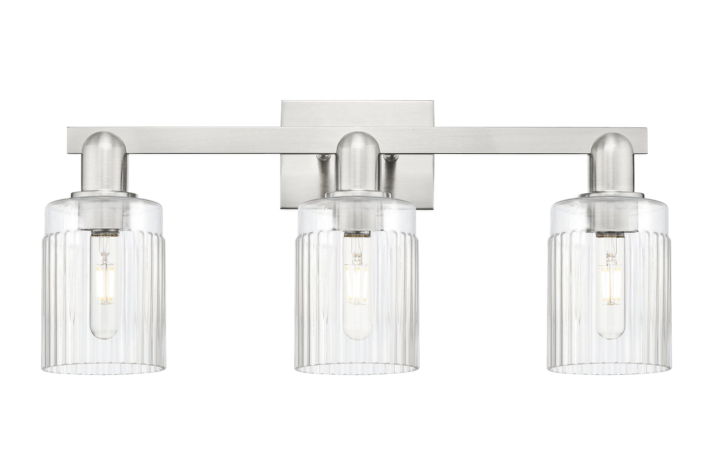 Arcadia Bath Vanity Light Cast Brass Dimmable