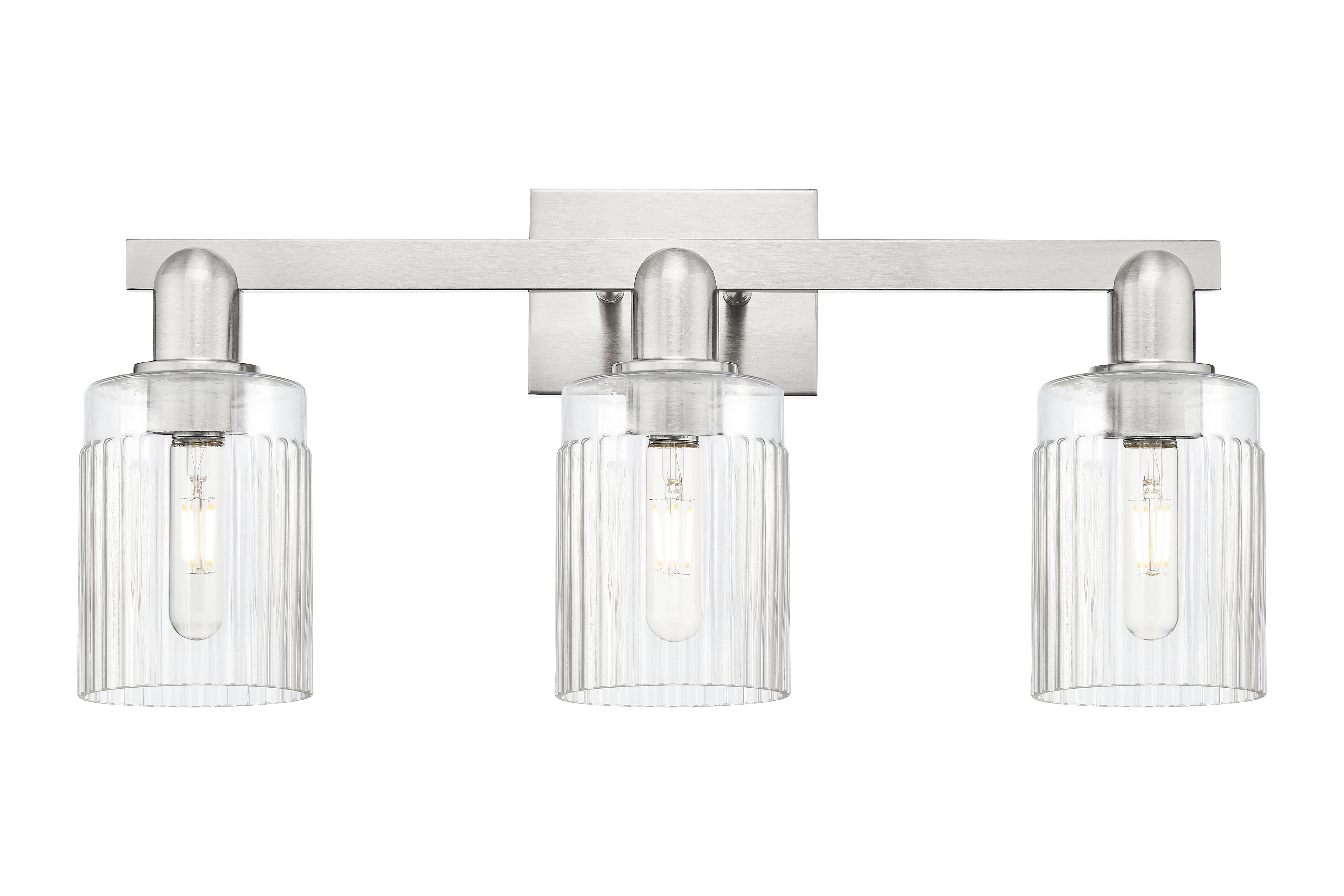 Arcadia Bath Vanity Light Cast Brass Dimmable