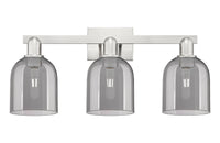Arcadia Bath Vanity Light Cast Brass Glass