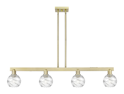 Arcadia Island Light Nine Inch Brass