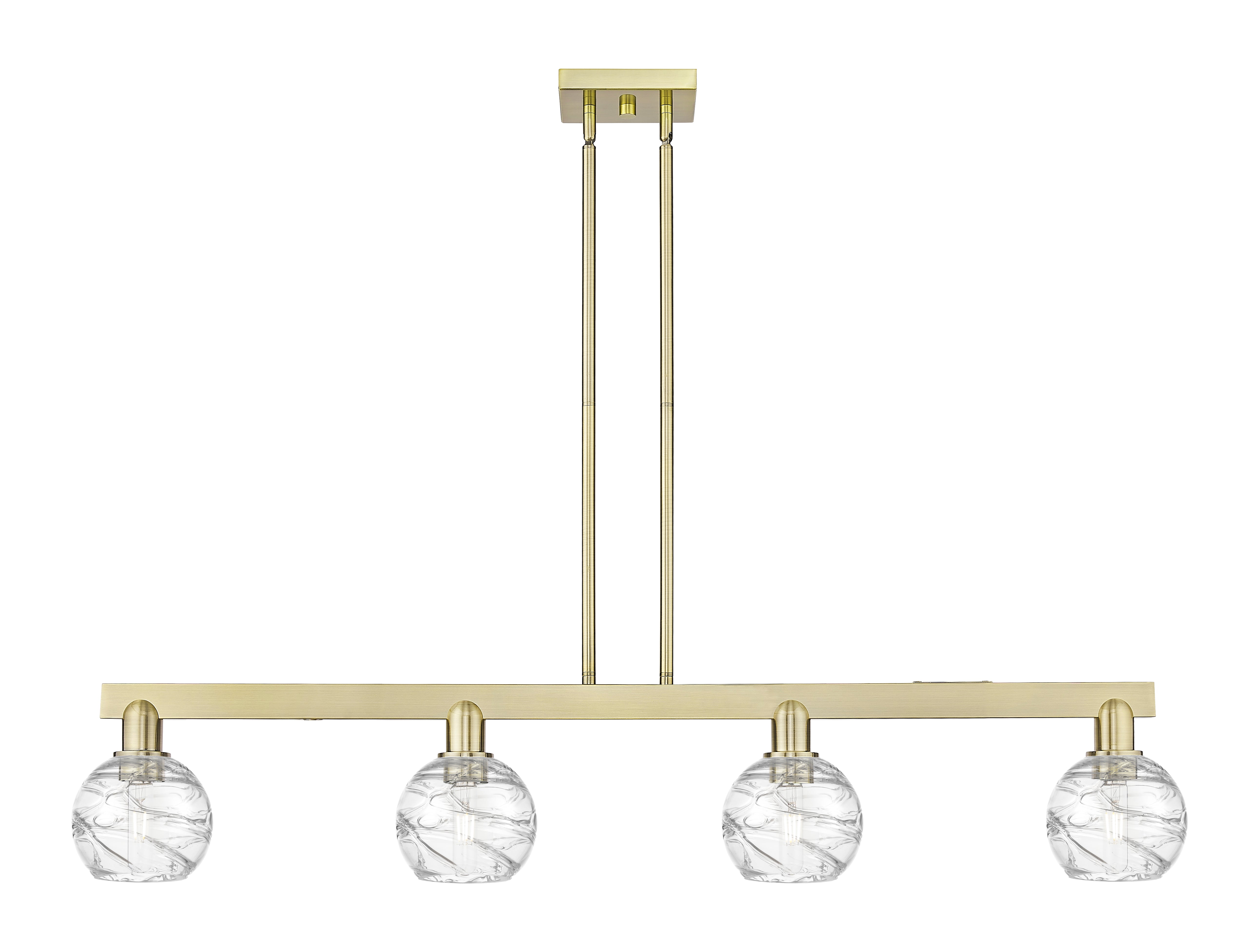 Arcadia Island Light Nine Inch Brass