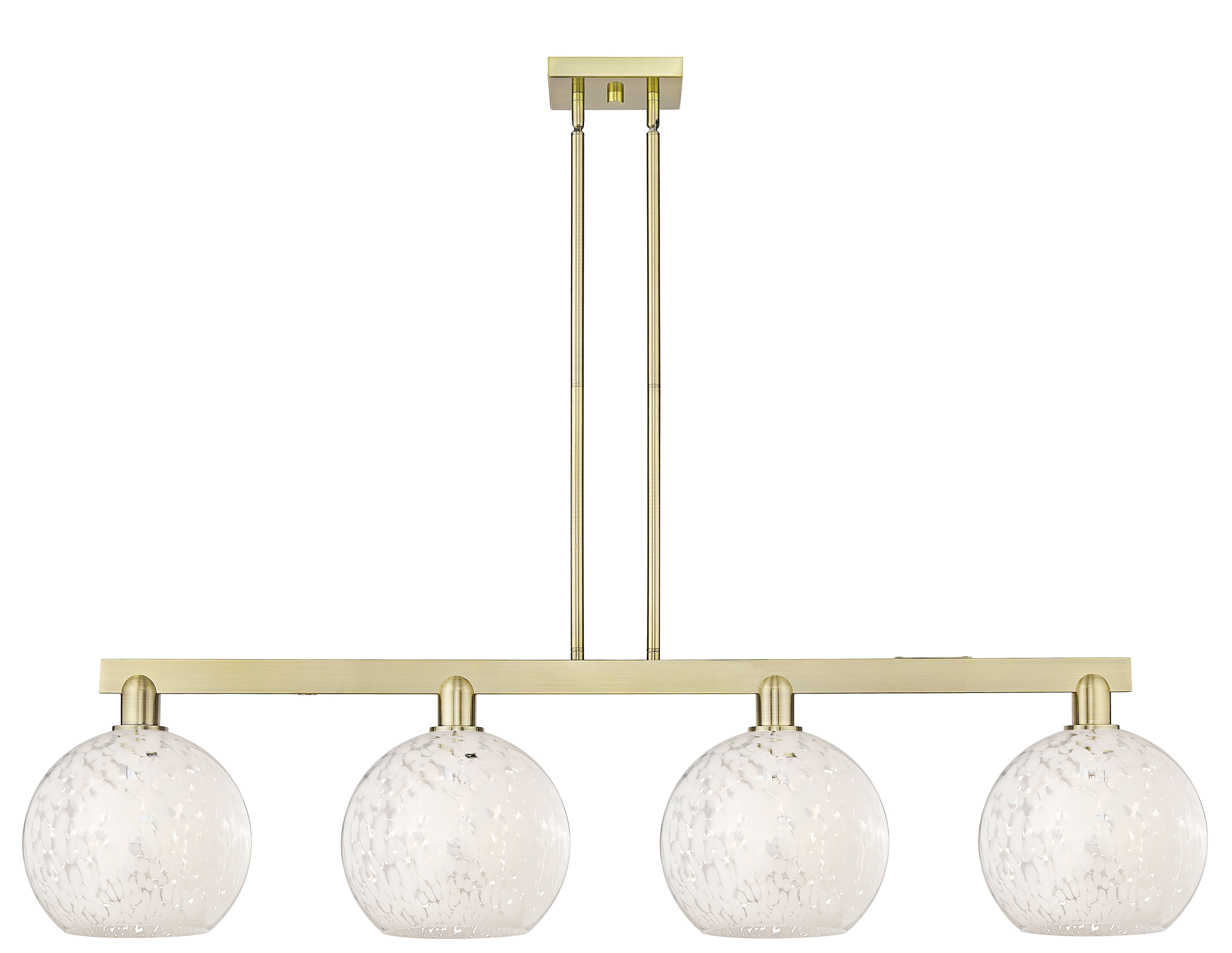Arcadia Island Light Cast Brass Steel