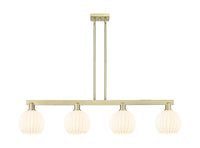 48-Inch 4-Light Stem-Hung Island Light 10.5-Inch High