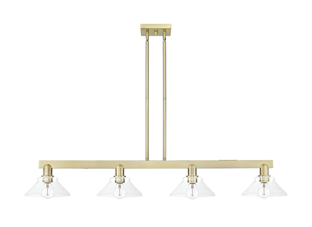 Orwell 51-Inch 4-Light Stem-Hung Island Light