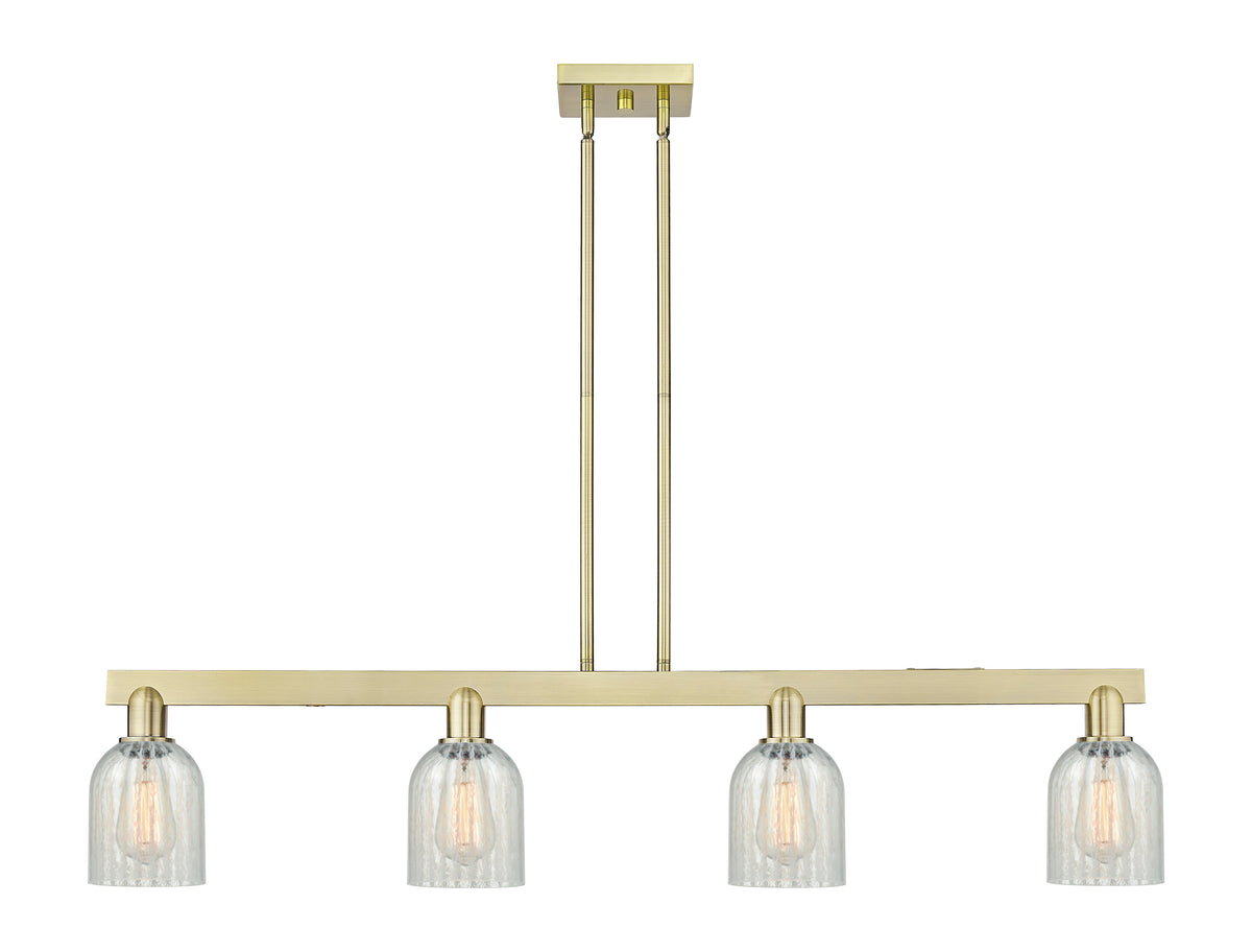 Caledonia 48-Inch 4-Light Stem-Hung Island Light 9.875-Inch High