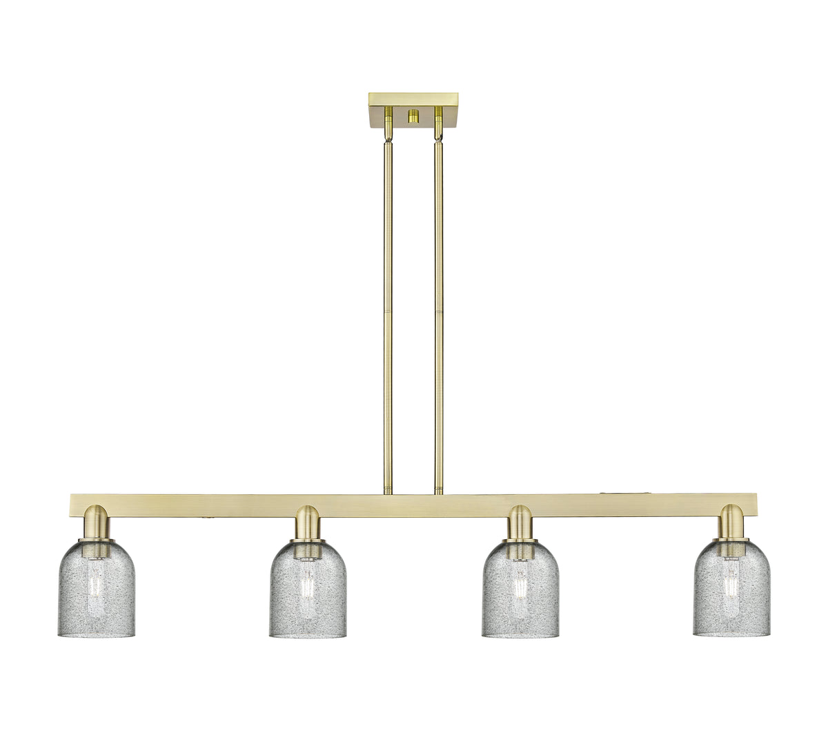 Caledonia 48-Inch 4-Light Stem-Hung Island Light 9.875-Inch High