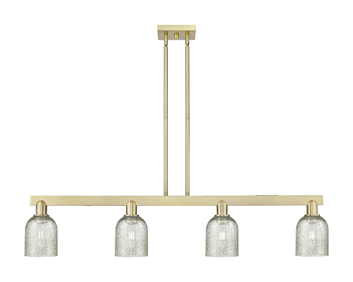 Caledonia 48-Inch 4-Light Stem-Hung Island Light 9.875-Inch High