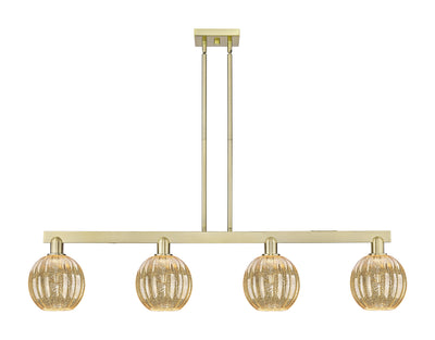 Arcadia Island Light Cast Brass Steel
