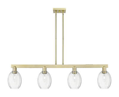 Arcadia Island Light Cast Brass Steel Glass
