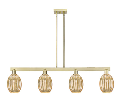 Arcadia Island Light Cast Brass Steel Glass
