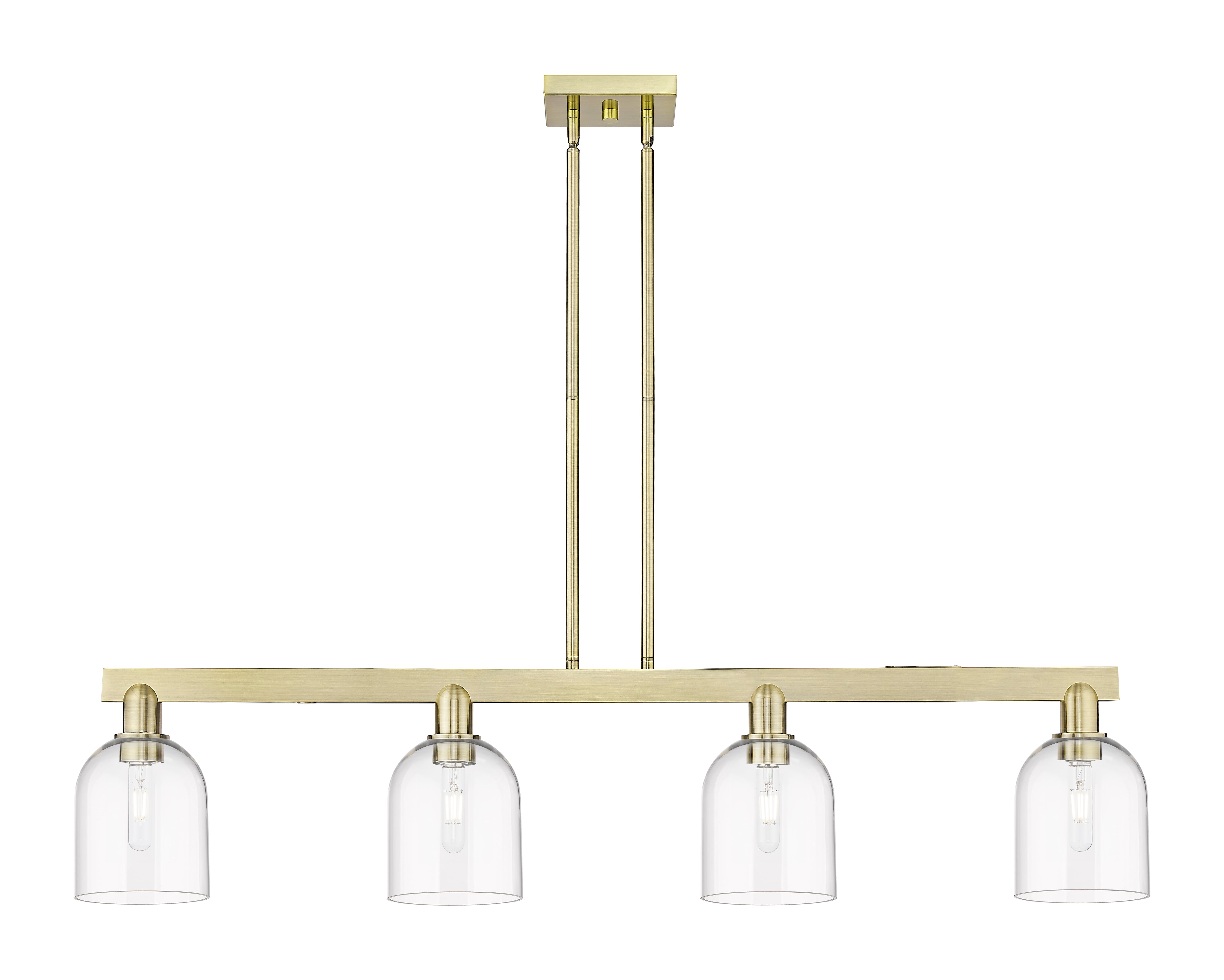 Arcadia Island Light Cast Brass Steel