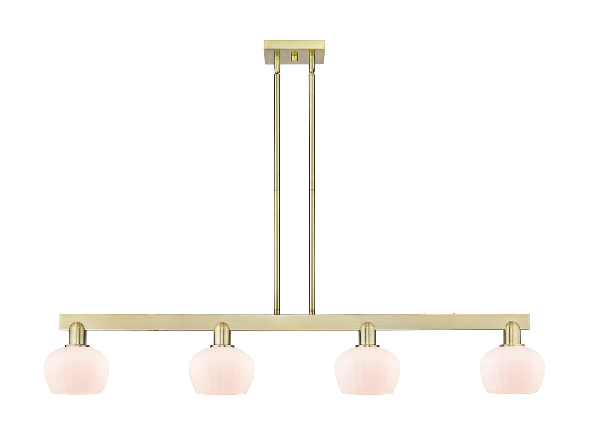 Fenton 49-Inch 4-Light Stem-Hung Island Light 8.375-Inch High