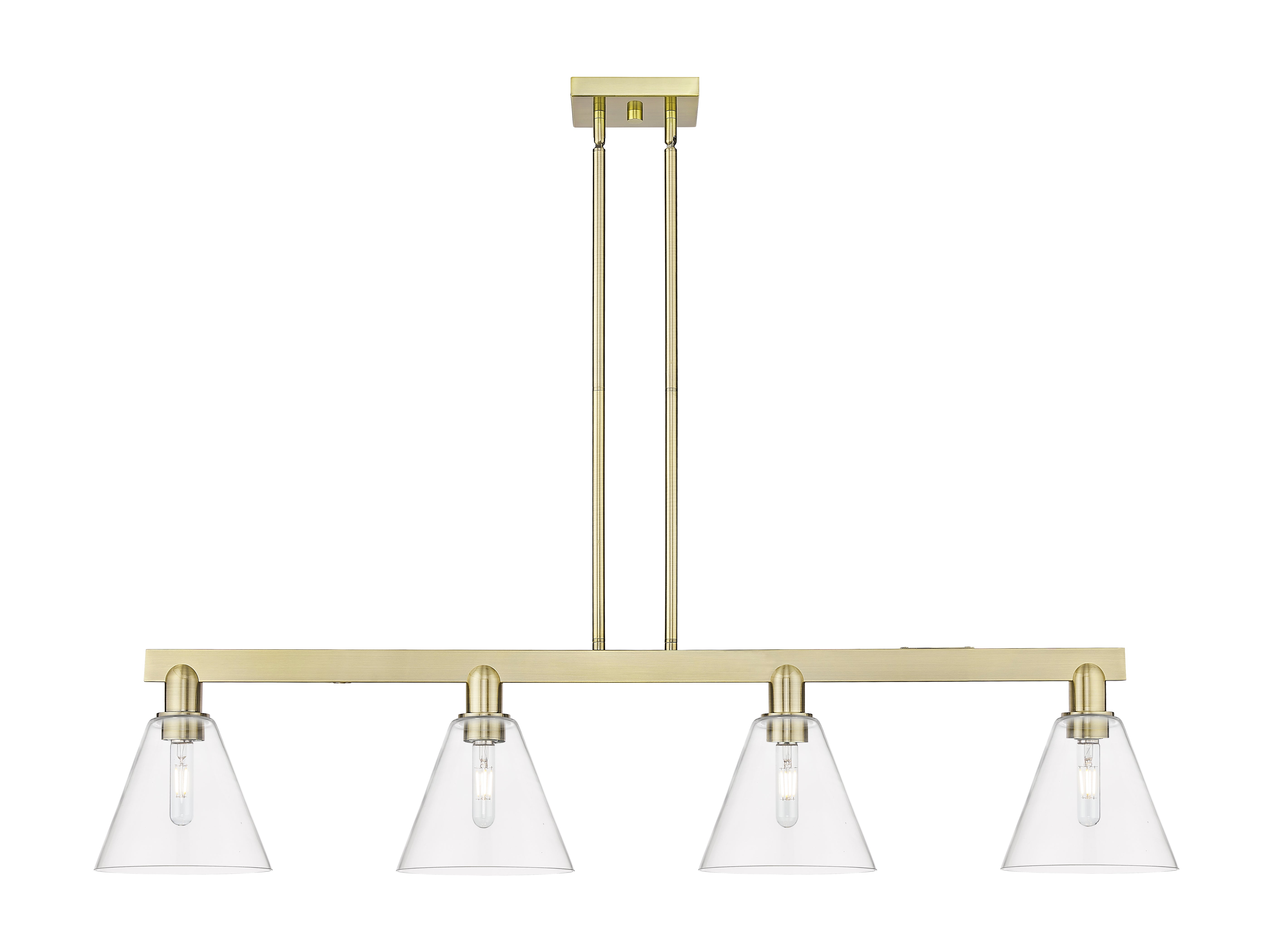 Arcadia Island Light Cast Brass Steel