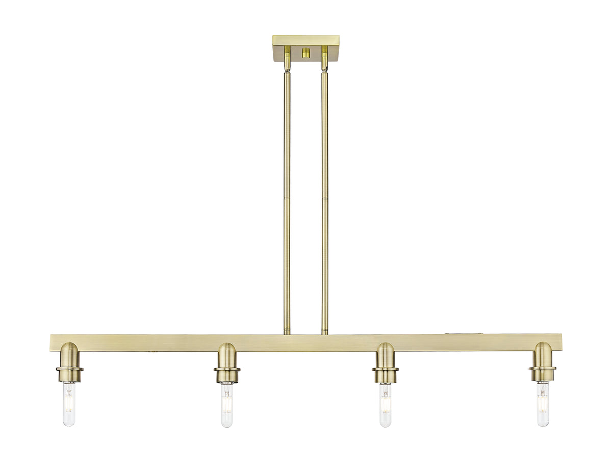 Belfast 49-Inch 4-Light Stem-Hung Island Light