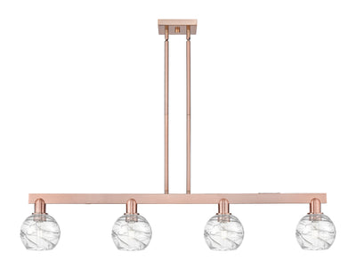 Arcadia Island Light Nine Inch Brass