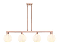 48-Inch 4-Light Stem-Hung Island Light 10.5-Inch High
