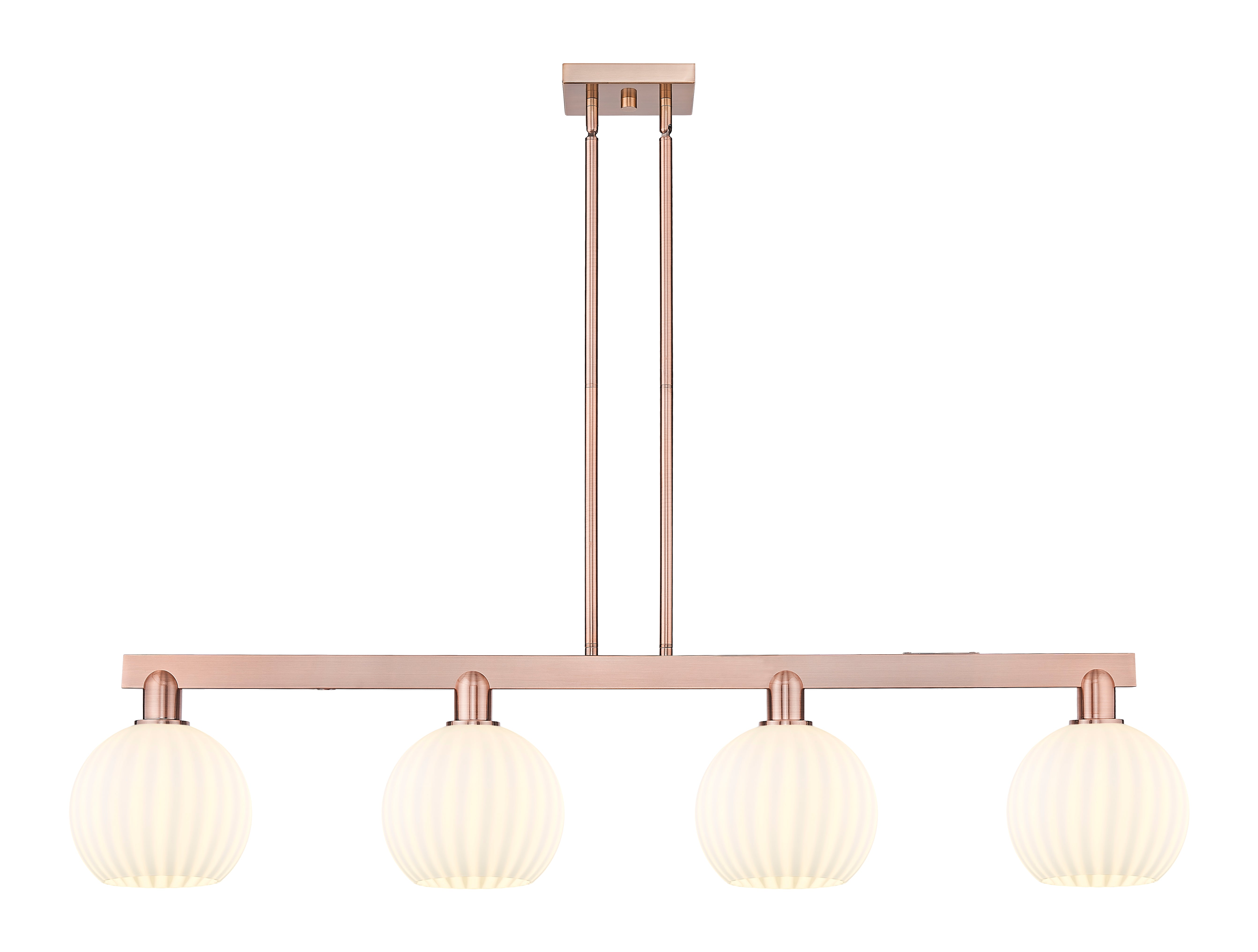 Arcadia Island Light Cast Brass Finish
