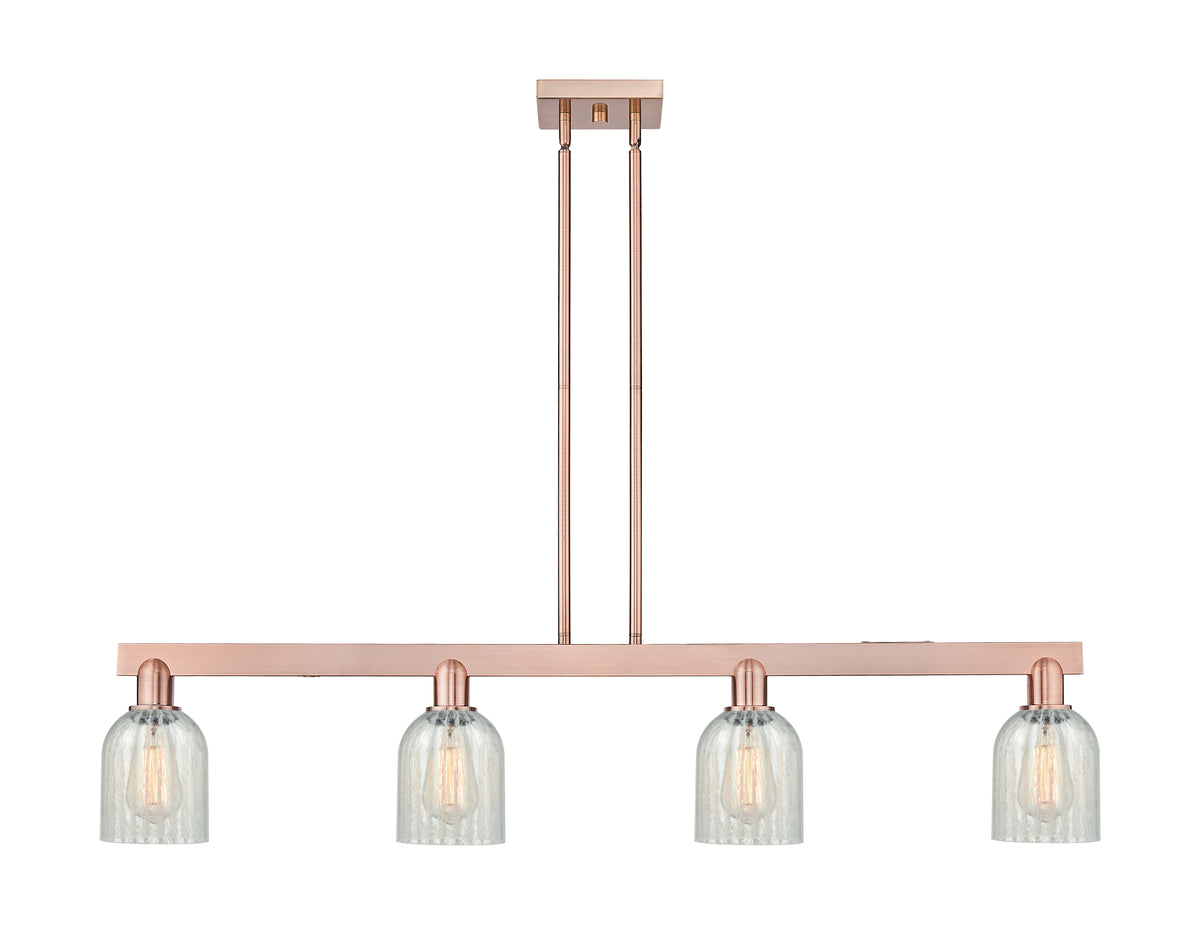 Caledonia 48-Inch 4-Light Stem-Hung Island Light 9.875-Inch High