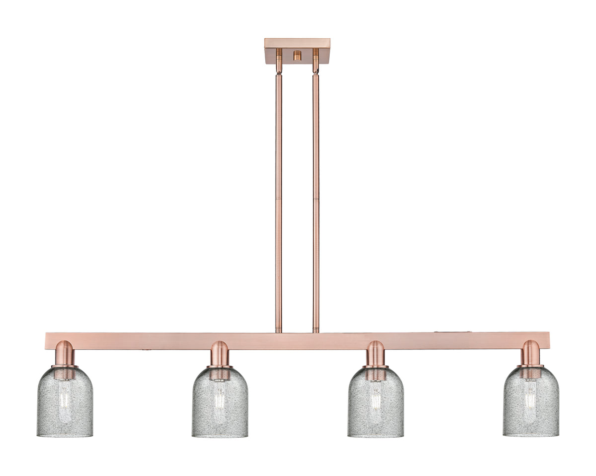 Caledonia 48-Inch 4-Light Stem-Hung Island Light 9.875-Inch High