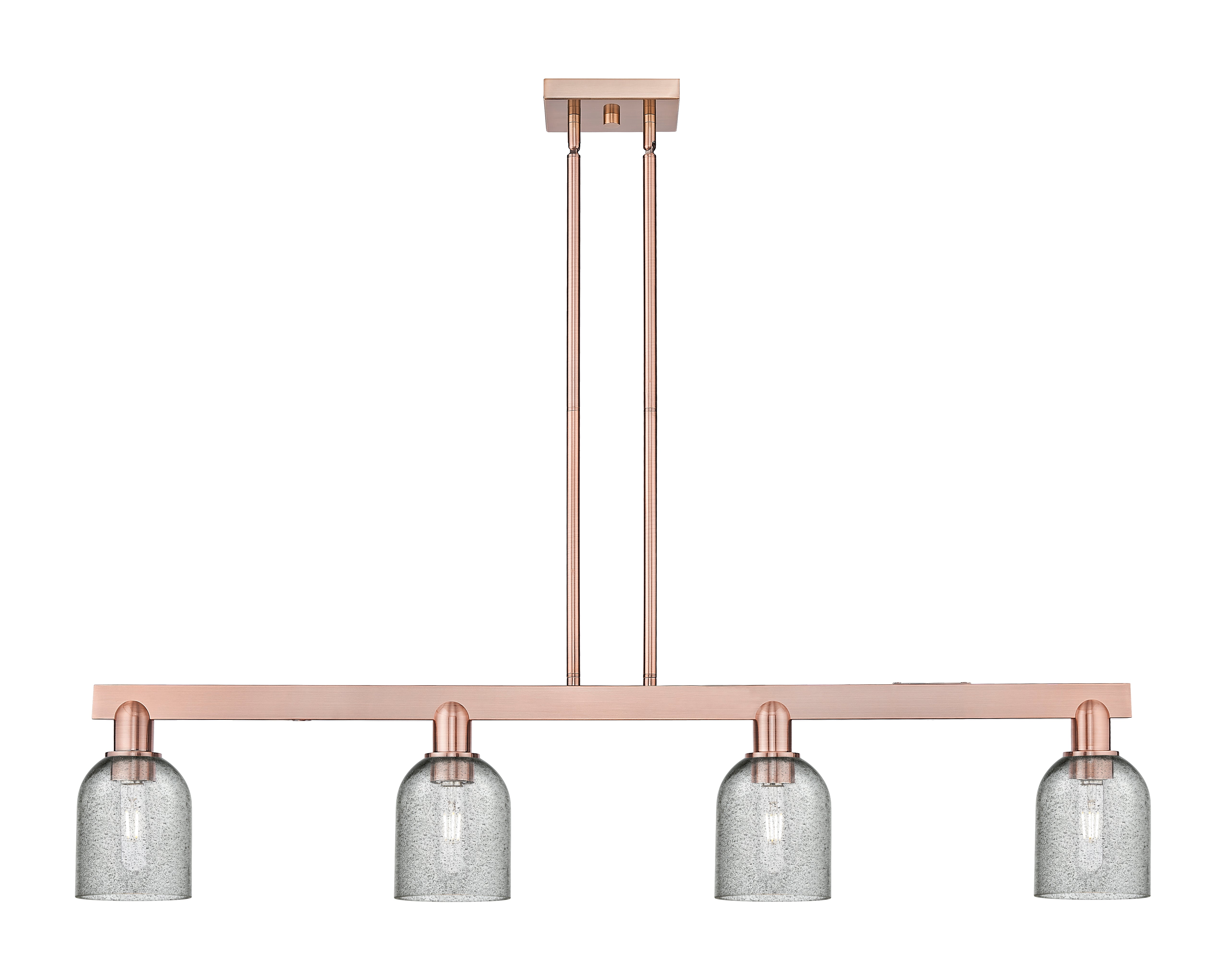 Arcadia Island Light Cast Brass Glass Steel