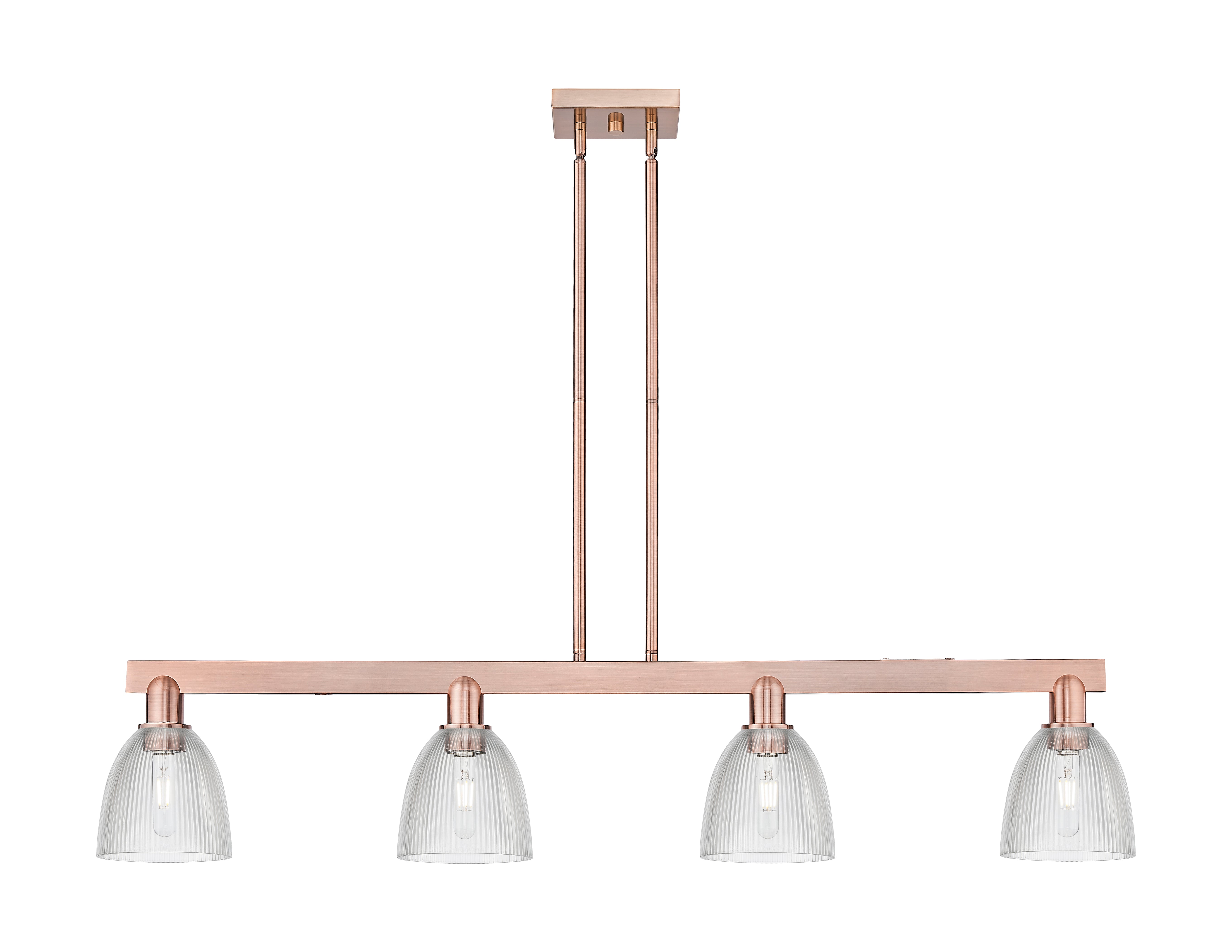 Arcadia Island Light Cast Brass Finish