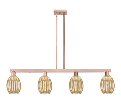 Arcadia Island Light Cast Brass Steel Glass