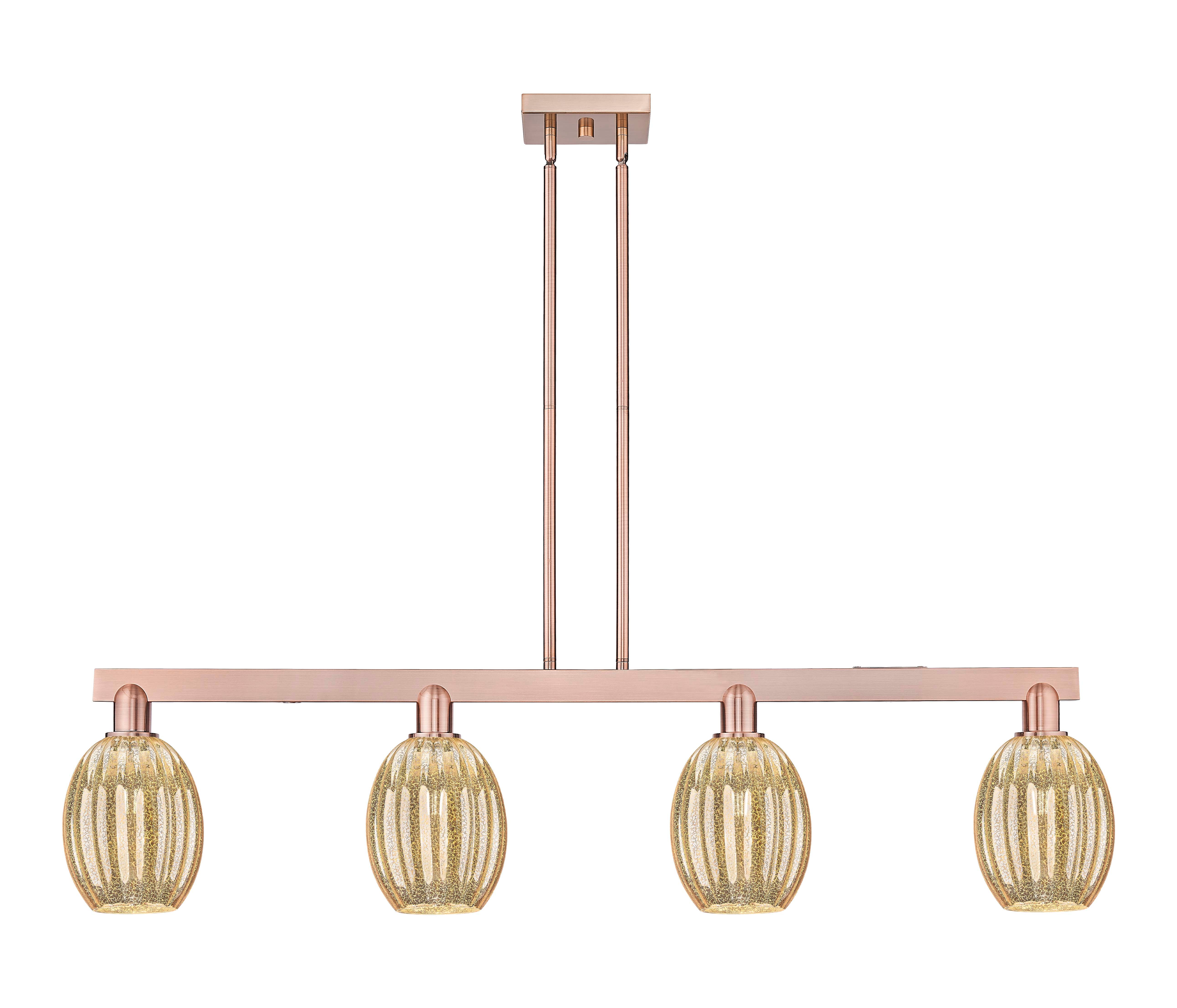 Arcadia Island Light Cast Brass Steel Glass