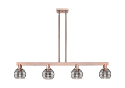 Arcadia Island Light Cast Brass Glass