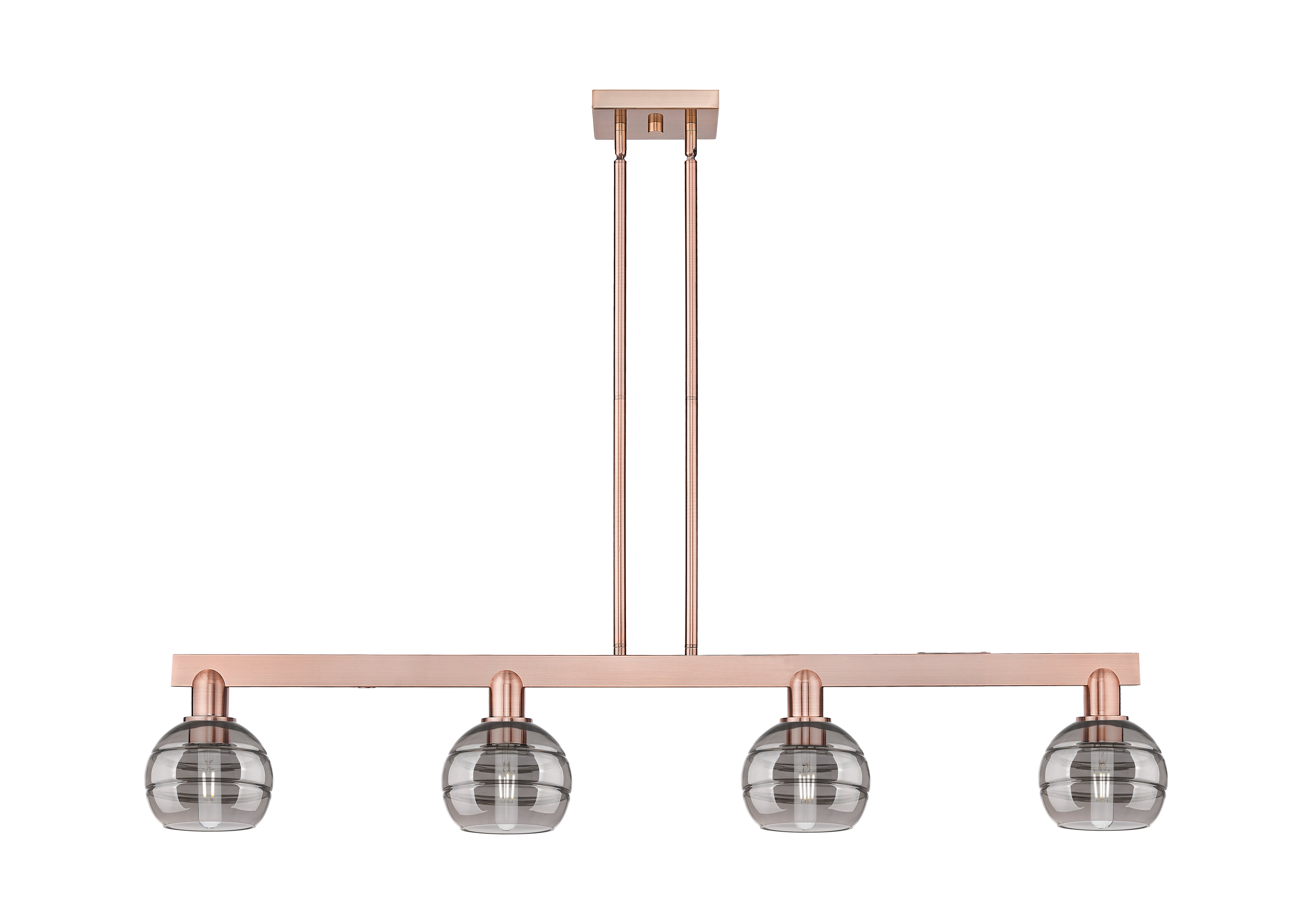 Arcadia Island Light Cast Brass Glass