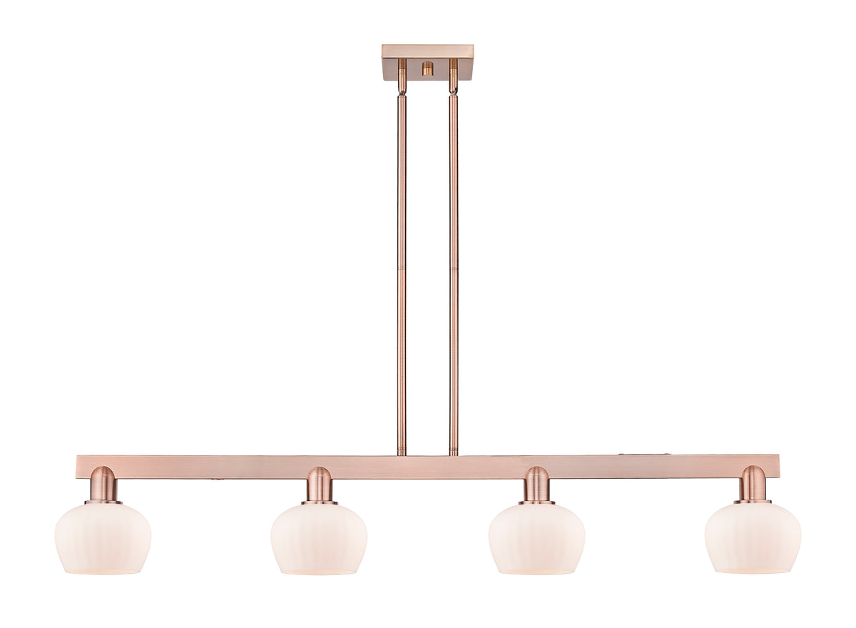 Fenton 49-Inch 4-Light Stem-Hung Island Light 8.375-Inch High