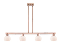 Fenton 49-Inch 4-Light Stem-Hung Island Light 8.375-Inch High