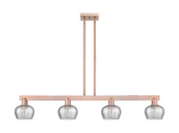Fenton 49-Inch 4-Light Stem-Hung Island Light 8.375-Inch High