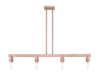 Vaz 51-Inch 4-Light Stem-Hung Island Light