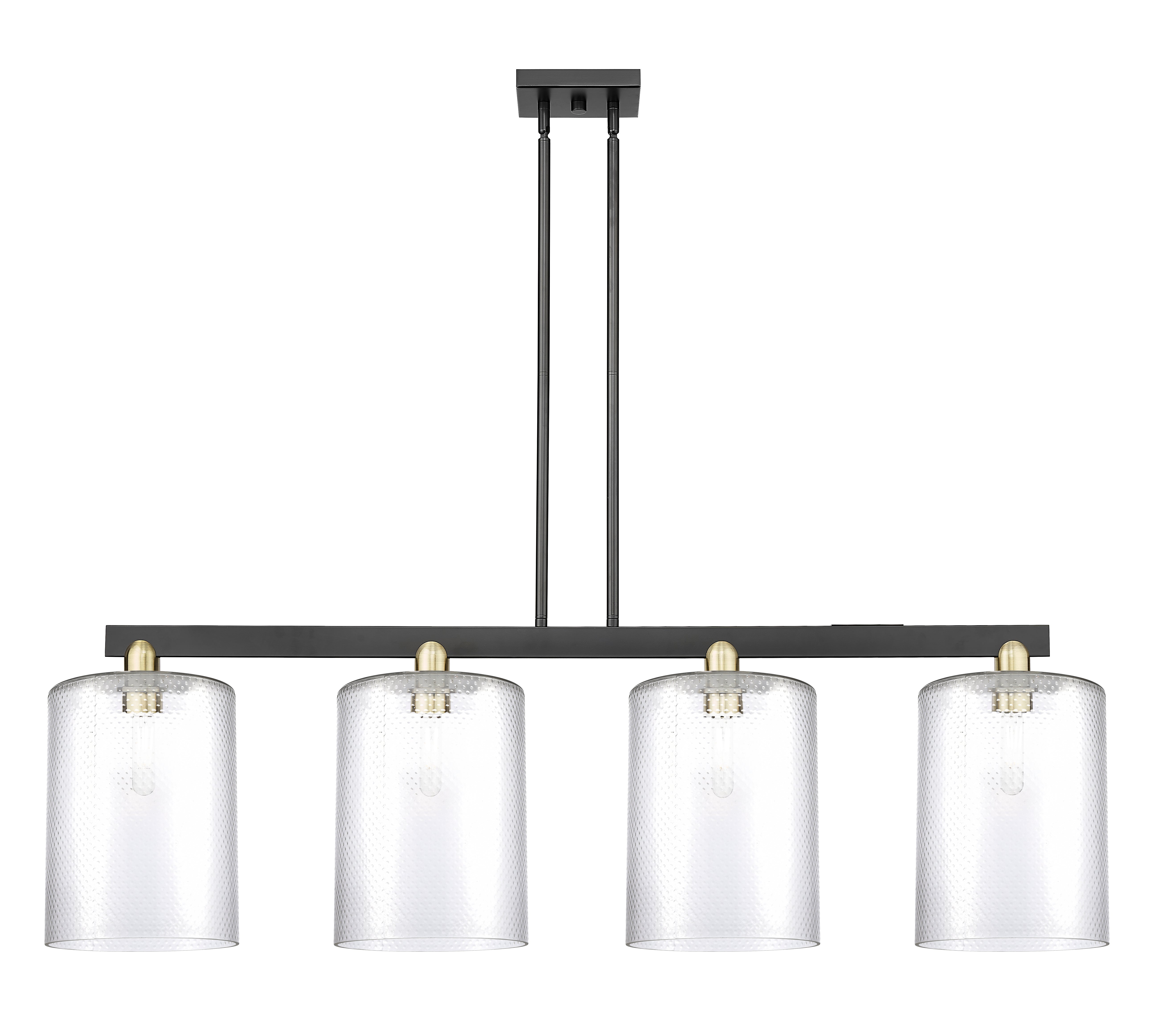 Arcadia Island Light Brass Steel Glass
