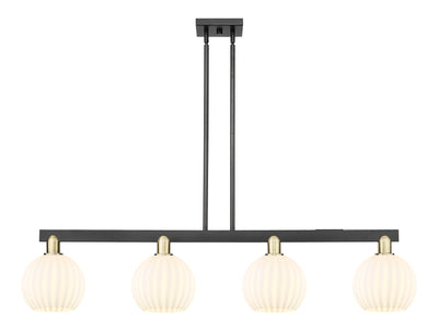 Arcadia Island Light Cast Brass Finish