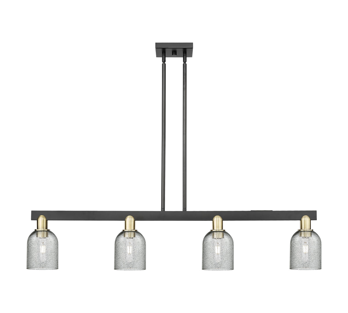 Caledonia 48-Inch 4-Light Stem-Hung Island Light 9.875-Inch High