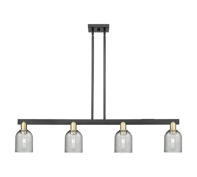 Arcadia Island Light Cast Brass Glass Steel