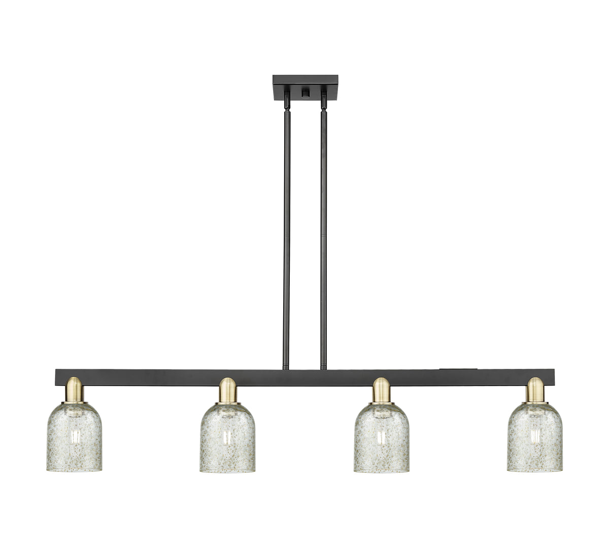 Caledonia 48-Inch 4-Light Stem-Hung Island Light 9.875-Inch High
