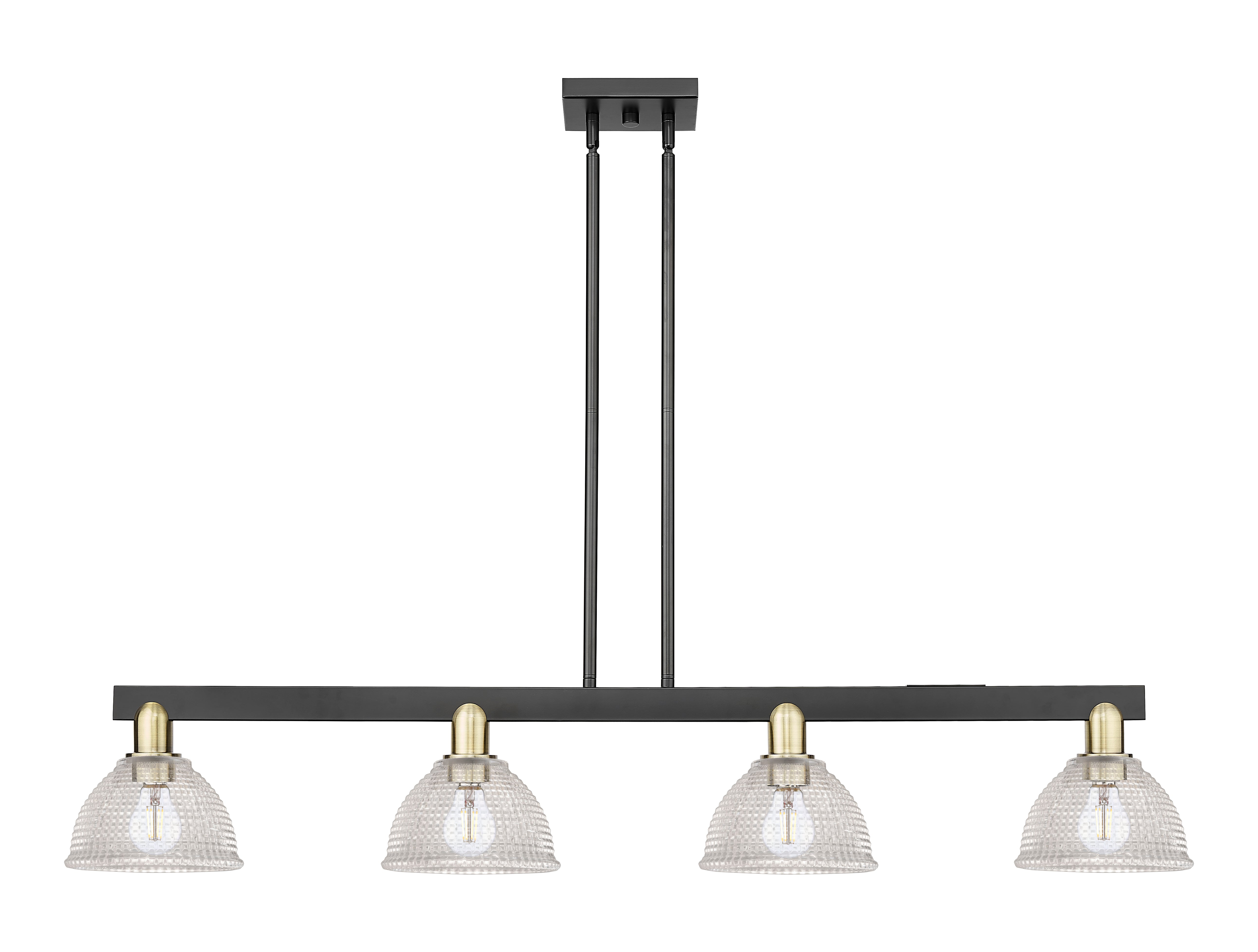 Arcadia Island Light Cast Brass Finish Steel