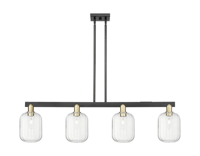 Arcadia Island Light Cast Brass Steel Glass