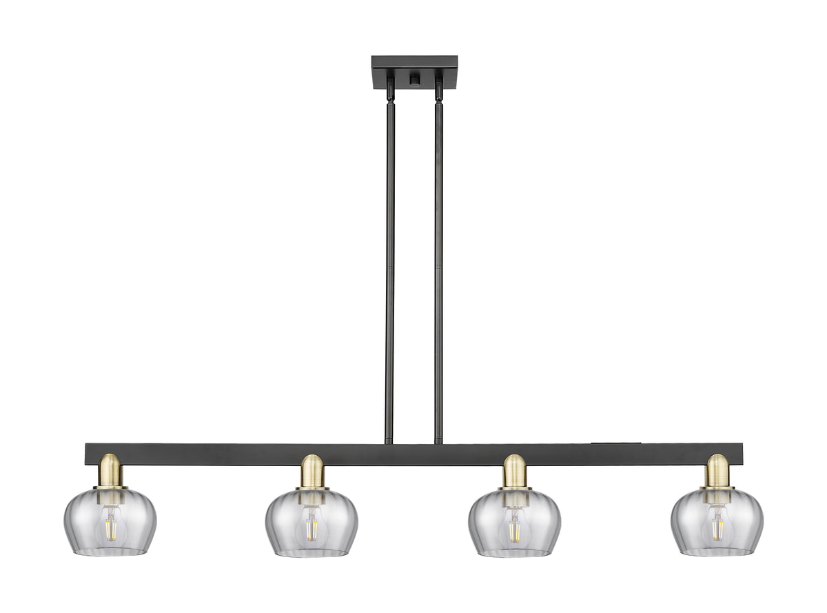 Fenton 49-Inch 4-Light Stem-Hung Island Light 8.375-Inch High