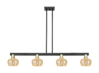 Fenton 49-Inch 4-Light Stem-Hung Island Light 8.375-Inch High