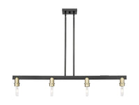Belfast 49-Inch 4-Light Stem-Hung Island Light