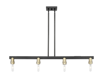 Arcadia Island Light Cast Brass Steel Glass
