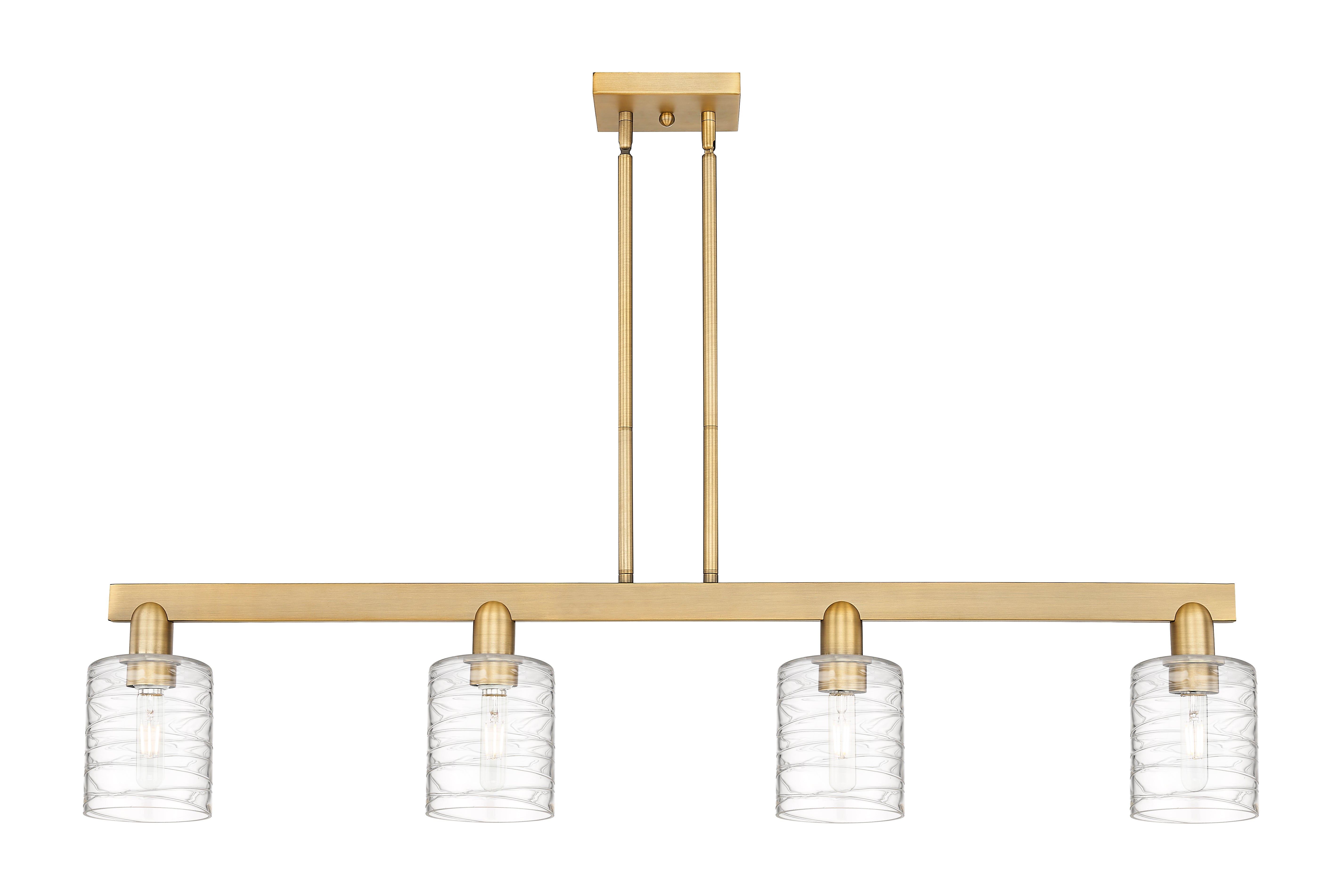 Arcadia Island Light Cast Brass Finish