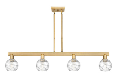 Arcadia Island Light Nine Inch Brass