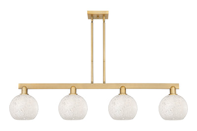 Arcadia Island Light Cast Brass Steel